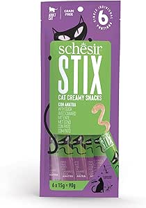 Schesir Stix Ördekli Krema Ödül Maması 6x15g
