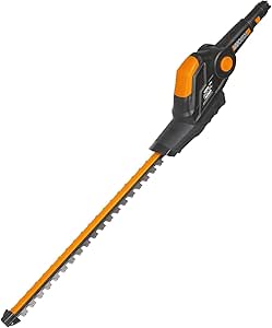 WORX WA0308 WG349E ile Uyumlu 45CM Profesyonel Açı Ayarlı Çit Budama Aparatı, Başlığı
