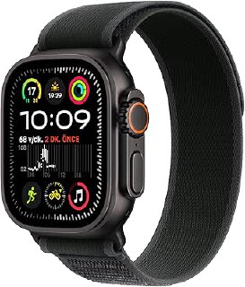 Apple Watch Ultra 2 GPS + Cellular 49 mm Akıllı Saat, Sağlam Titanyum Kasa Spor Saati ve Siyah Trail Loop – S/M. Fitness Takibi, Hassas GPS, Eylem Düğmesi, Ekstra Uzun Pil Ömrü, Karbon Nötr