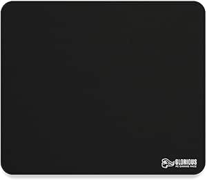 Glorious PC Gaming Race G-L Large Pro Gaming Surface Oyuncu Mouse ve Klavye Pedi, 330 x 279 x 2mm, Siyah