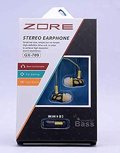 Zore GX-709 Mp3 Stereo Kulaklık, Sarı
