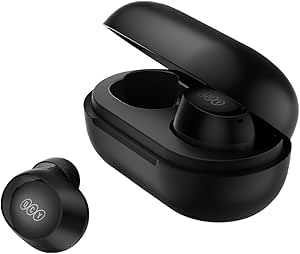 QCY AilyBuds Lite ENC Gürültü Engelleme Bluetooth 5.3 Kablosuz Kulaklık T29 Siyah