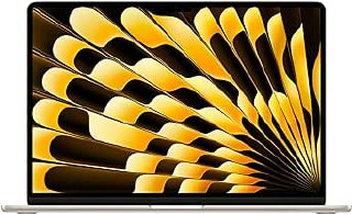 Apple 2024 M3 çipli 15 inç MacBook Air Laptop: 15.3 inç Liquid Retina Ekran, 16 GB Birleşik Bellek, 512 GB SSD Depolama, 1080p FaceTime HD Kamera, Touch ID. Yıldız Işığı