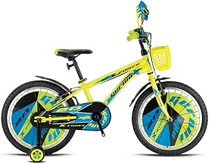 Geroni X-FORCE – 20″ MTB – 10′ – Vitessiz – V.B. – Neon Sarı-Siyah/Mavi