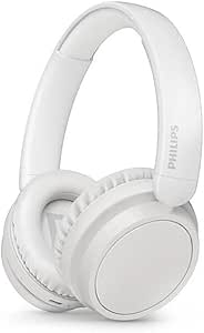PHILIPS TAH5209WT Kablosuz Kulak Üstü Kulaklık BT 5.3 65 Saat Uyguma Destekli İpek Beyazı