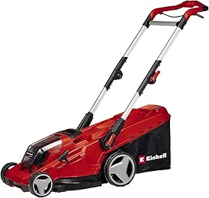 🚨 Einhell Akülü Çim Biçme Makinesi GP-CM 36/41 Li-Solo Power X-Change (36 V, 41 cm kesme genişliği, 500 m²’ye kadar, kömürsüz, 50L toplama haznesi, 25-75 mm kesme yüksekliği) – 3413275