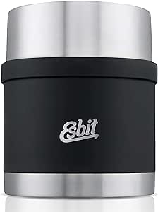 Esbit Sculptor Paslanmaz Çelik Yemek Termosu, Siyah, 0.50 L