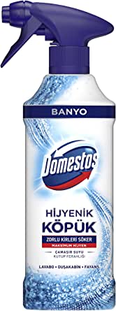 Domestos Banyo Kutup Ferahlığı Hijyenik Köpük Sprey Çamaşır Suyu 450 mL