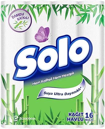SOLO Bambu Katkılı Kağıt Havlu 16’lı