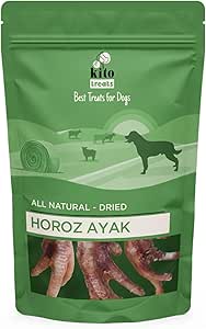 Kito Horoz Ayak Çiğnemelik Köpek Ödül Maması%100 Doğal, Glutensiz, Organik 100 gr (Dog Treat)