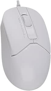 A4 Tech FM12 Fstyler USB Optik 1200DPI Mouse, 4 Yönlü, Beyaz