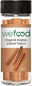 Wefood Organik Seylon Çubuk Tarçın 20g