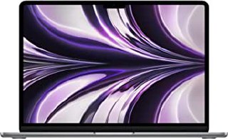 Apple 2022 M2 çipli MacBook Air laptop 13.6 inç Liquid Retina ekran, 8GB RAM, 256 GB SSD depolama, arkadan aydınlatmalı klavye, 1080p FaceTime HD kamera. iPhone ve iPad ile uyumlu;​​​​​​​ Uzay Grisi