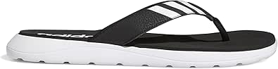 adidas Erkek Comfort Flip Flop Terlik, Cblack/Ftwwht/Cblack, 39