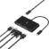 Belkin USB-C Multimedia Adaptörü (VGA, 4K HDMI, USB 3.0, Ethernet Bağlantı Noktalı USB-C Hub) MacBook Pro, iPad Pro, Surface Pro, Chromebook ve daha fazlası için 100 W Doğrudan İletimli Güç