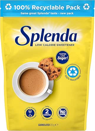 Splenda Kalorisiz Tatlandırıcı Toz Şeker İkamesi 125 Gram Kese