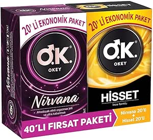 Okey Nirvana 20’li + Hisset 20’li Prezervatif