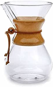 Epinox Cam Dripper Kahve Ekipmanı – Kahve Demleme Aleti – Cam Kahve Demleme – 800 ml – 3 cup