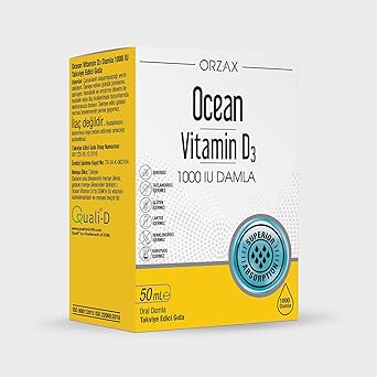 Ocean Vitamin D3 Damla 1000 IU 50ml