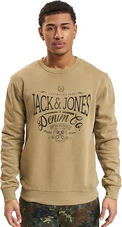 JACK & JONES JPRBLUERIC SWEAT CREW NECK FST Sweatshirt Erkek