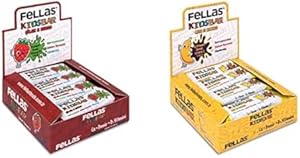 Fellas Kids Meyve Bar İkilisi: Çilekli & Muzlu (12+12 Adet)