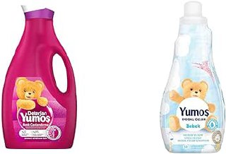 Yumoş Sıvı Bakım Çamaşır Deterjanı Renkli Giysiler, 2520 ml(1) Yumoş Doğal Özler Konsantre Çamaşır Yumuşatıcısı Bebek 1200 ml 50 Yıkama 1 Adet(2)