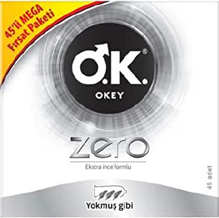 Okey Zero 45’li Prezervatif