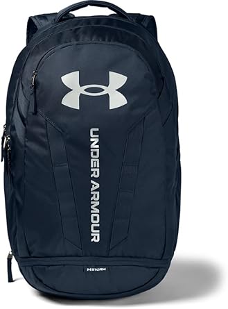 Under Armour UA Hustle 5.0 Backpack Unisex Yetişkin, Lacivert