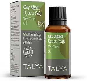 Talya%100 Saf Çay Ağacı Uçucu Yağı 10ml – Akne ve Sivilce Karşıtı – Cilt Bakımı – Difüzör için Aromaterapi Yağı