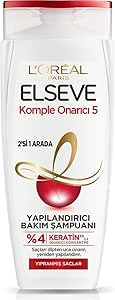 L’ORÉAL PARIS Elseve Komple Onarıcı 5 Yapılandırıcı Bakım Şampuanı 2’si 1 Arada 360 ml