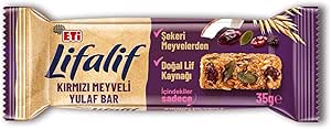 Eti Lifalif Kırmızı Meyveli Yulaf Bar 35 g x 16 Adet