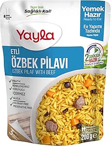 Yayla Etli Özbek Pilavı 200 Gr Tekli paket