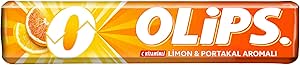 Olips Stick Limon Portakal Aromalı Şekerleme 28 gr – 288 Adet