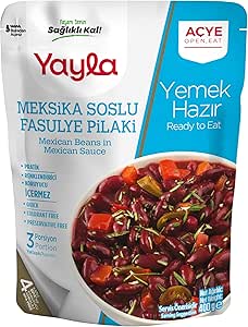 yayla Meksika Soslu Pilaki, 400 gr Tekli Paket