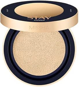 MISSHA Uzun Süre Kalıcı, Yüksek Kapatıcılık Sağlayan CushionSPF40++15g Stay Cushion (No.23)