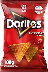 Doritos Hot Corn Acı Biber Parti Boy 180g