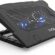INCA INC-321RT ERGONOMIC DOUBLE FAN + STAND + WİTH RUBBER SILENT NOTEBOOK COOLER
