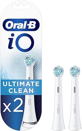 Oral-B iO Ultimate Clean Şarjlı Diş Fırçası Yedek Başlığı 2 Adet
