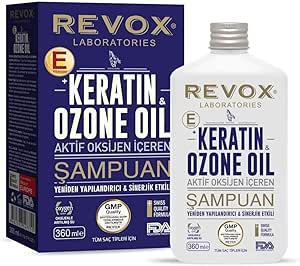 REVOX Keratin & Ozone Şampuan 360 ml