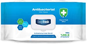 Deep Fresh Antibakteriyel Islak Mendil 100 Yaprak