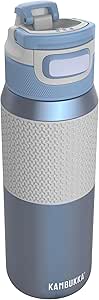 Kambukka Elton Insulated içecek şişesi – 750 ml – gök mavisi – 3’ü 1 arada kapak – Snapclean® teknolojisi