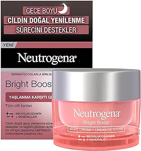 Neutrogena Bright Boost Yaşlanma Karşıtı Gece Kremi 50 Ml