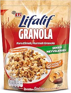 Eti Lifalif Kuru Elmalı, Hurmalı Granola 200 g
