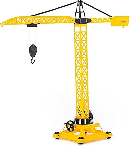 🚨 Ponicio Toys Oyuncak Kule Vinç, Tekerlekli, Paket İçinde