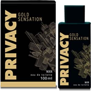 PRIVACY Gold Men Edt, 100 Mililitre