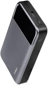 ttec ReCharger Pro LCD 20.000mAh PD 130W Taşınabilir Hızlı Şarj Aleti/Powerbank 2BB218 Uzay Grisi