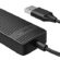 Orico 4 Port USB 2.0 Ultra Slim Çoklayıcı HUB, Siyah, FL02