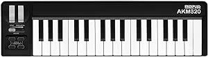 MIDIPLUS AKM320 Black 32 Mini Tuş USB MIDI Klavye