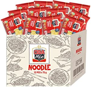 Obamie Spesiyal Çeşnili Hazır Noodle (12 x 75 gr)