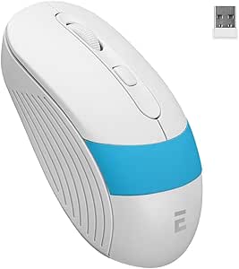 Everest SM-18 Usb Beyaz/Mavi 2.4Ghz Optik Kablosuz Mouse